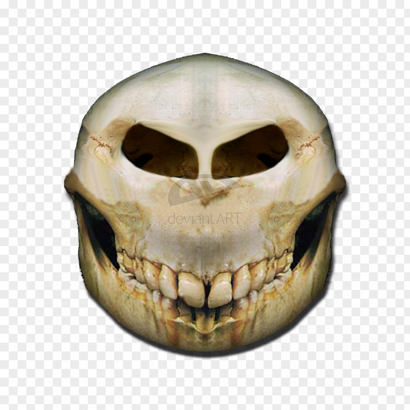 Creative Skull Face Smiley Bone Skeleton PNG