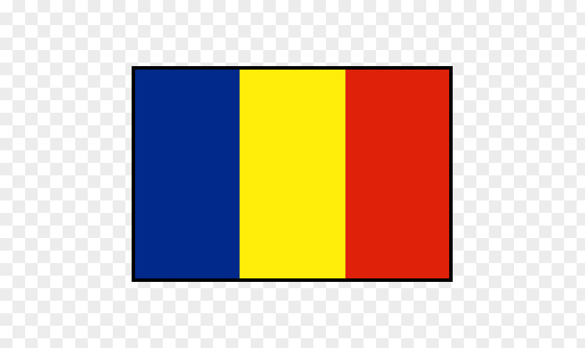 Flag Romania National Under-17 Football Team Of Chad PNG