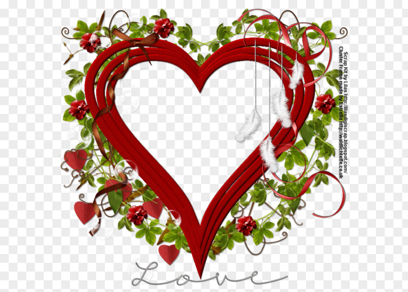 Heart Borders And Frames Valentine's Day Clip Art PNG
