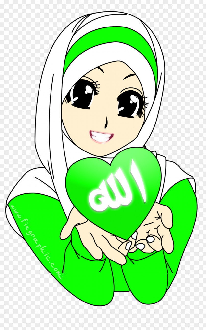 Islam Muslim Cartoon Hijab Clip Art PNG