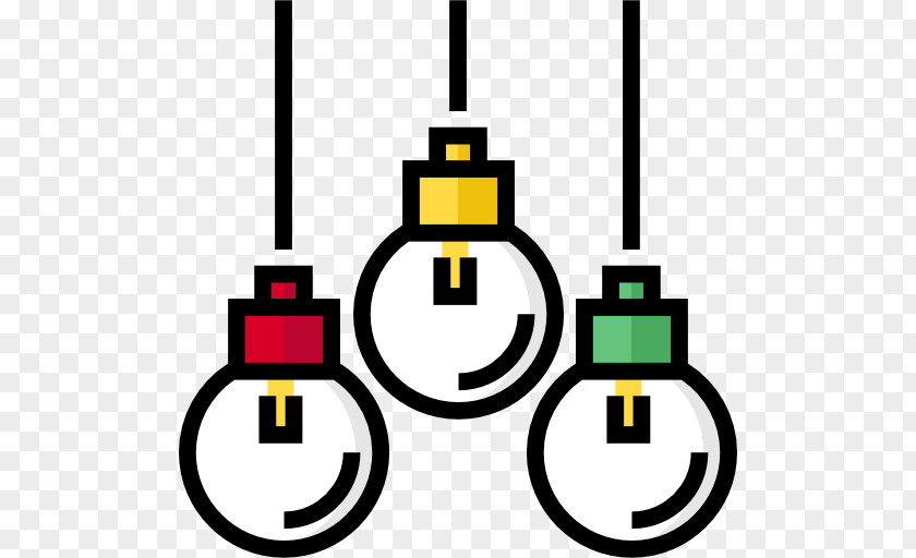 Light Bulb Christmas Clip Art PNG