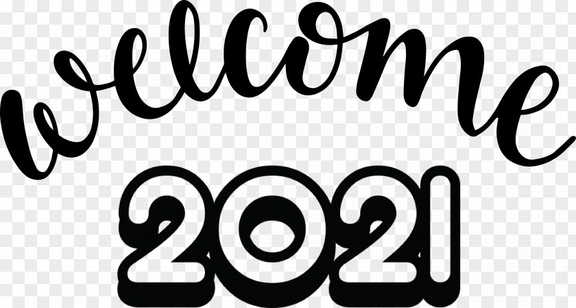 Welcome 2021 Year New PNG