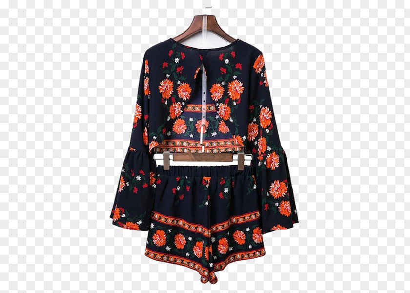 Boho Pattern Sleeve Dress Clothing Boho-chic Top PNG