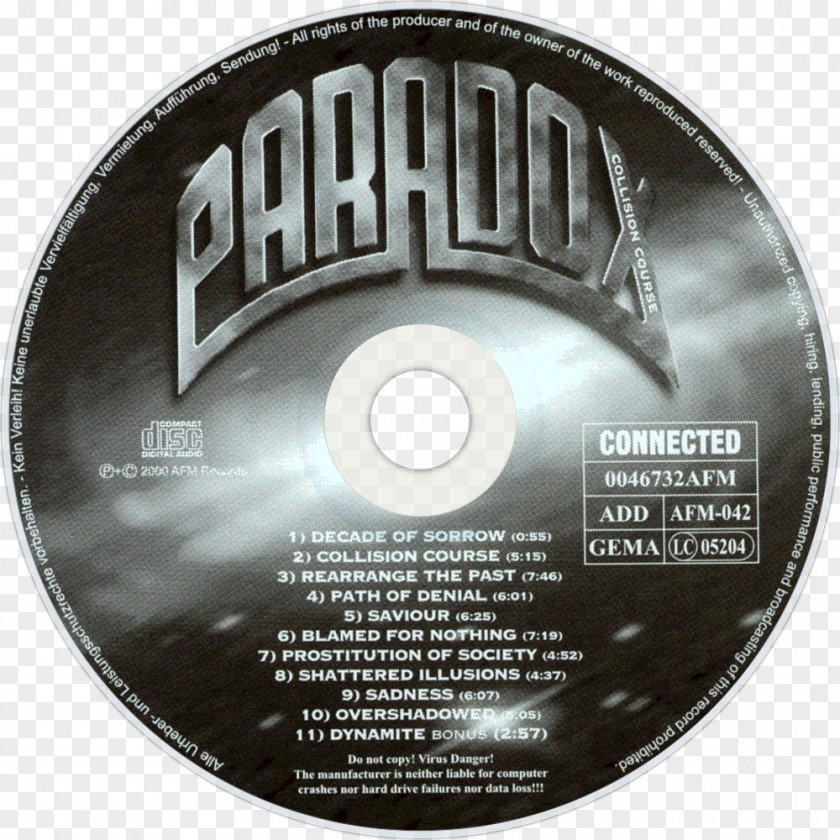 Collision Course Paradox 2 Linkin Park Compact Disc Album PNG