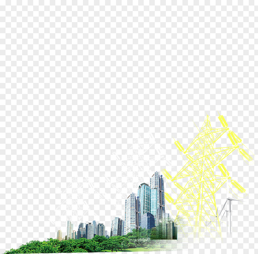 City ​​building Download Electricity Tower PNG