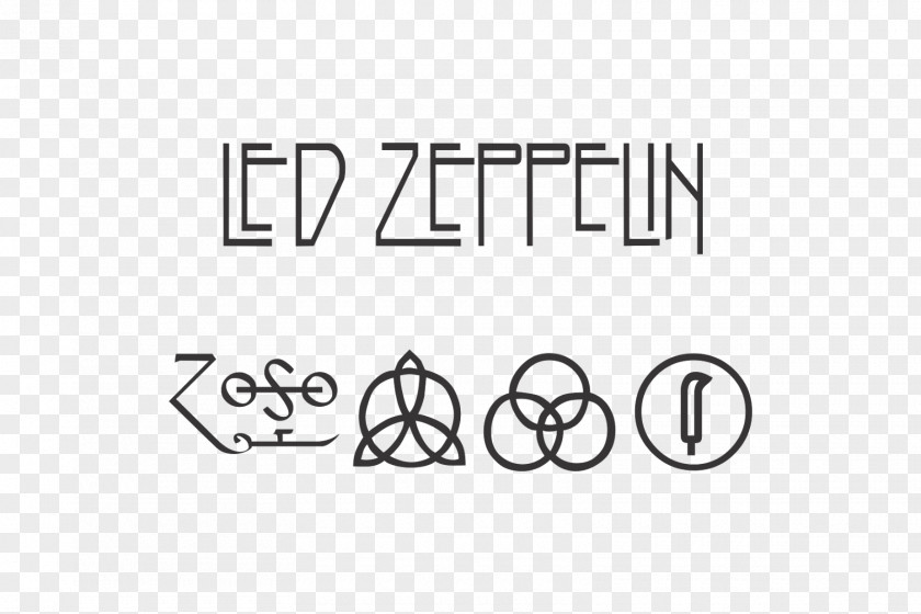 Led Zeppelin IV Logo Swan Song Records PNG
