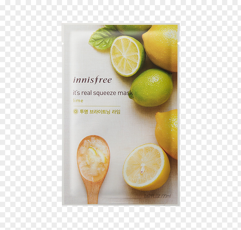 Lime Facial Mask Innisfree Face PNG
