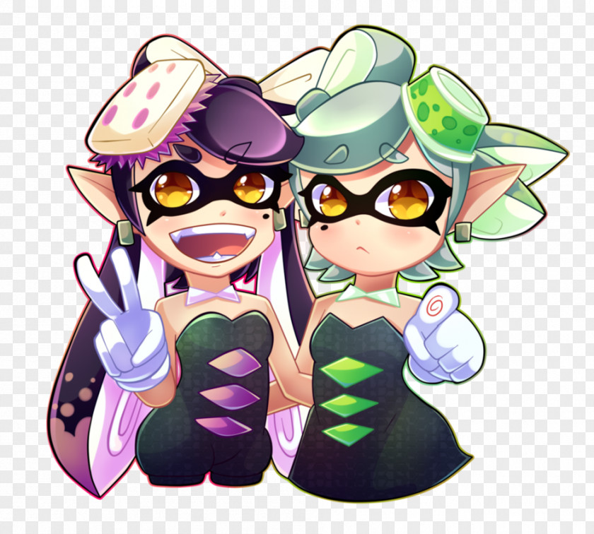 Squid Sisters DeviantArt Drawing Splatoon PNG