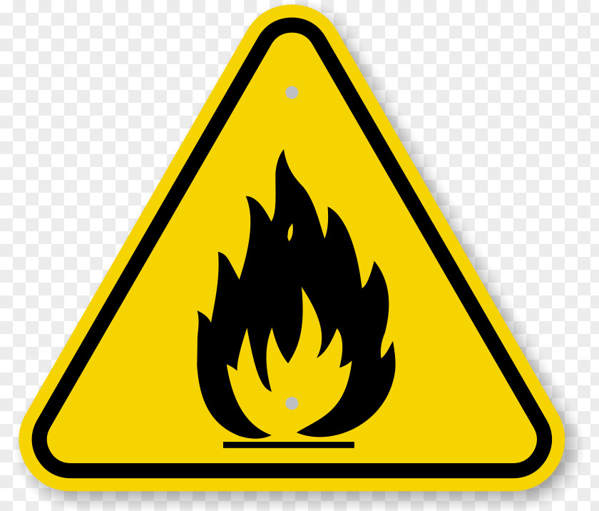 Warning Sign Hazard Symbol Fire Safety PNG