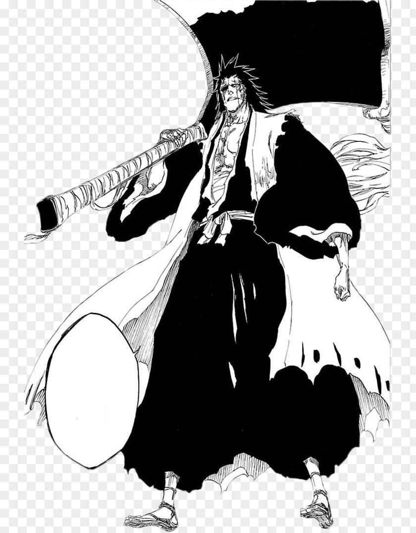 Zaraki Kenpachi Ichigo Kurosaki Kusajishi Yachiru Retsu Unohana Genryusai Shigekuni Yamamoto PNG