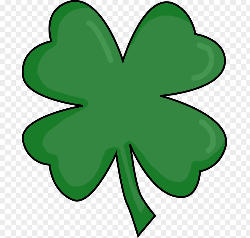 Clover Clip Art Four-leaf Openclipart Image PNG