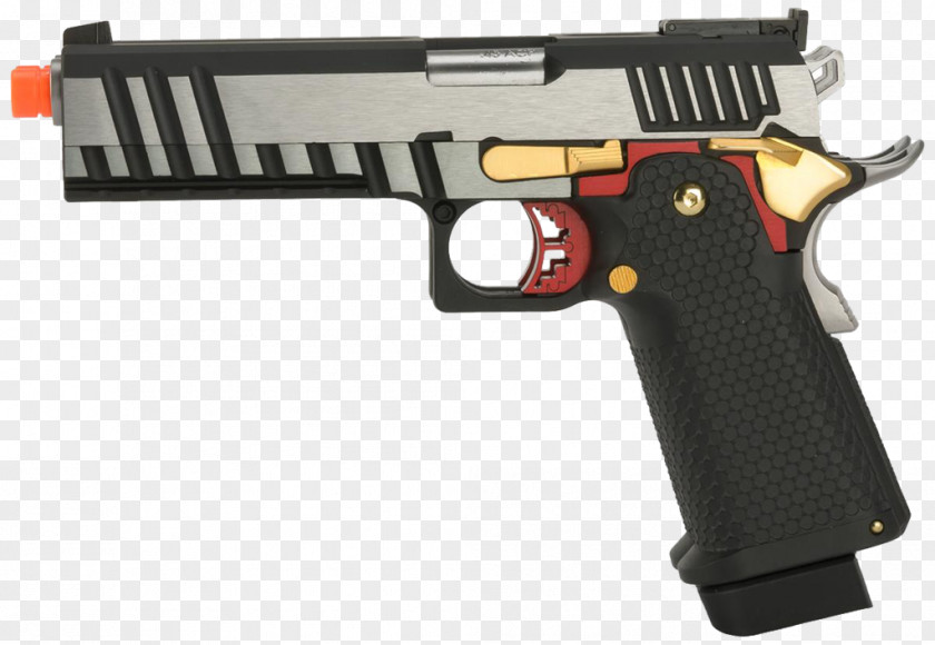 Construction Barrel Airsoft Guns Blowback Pistol PNG