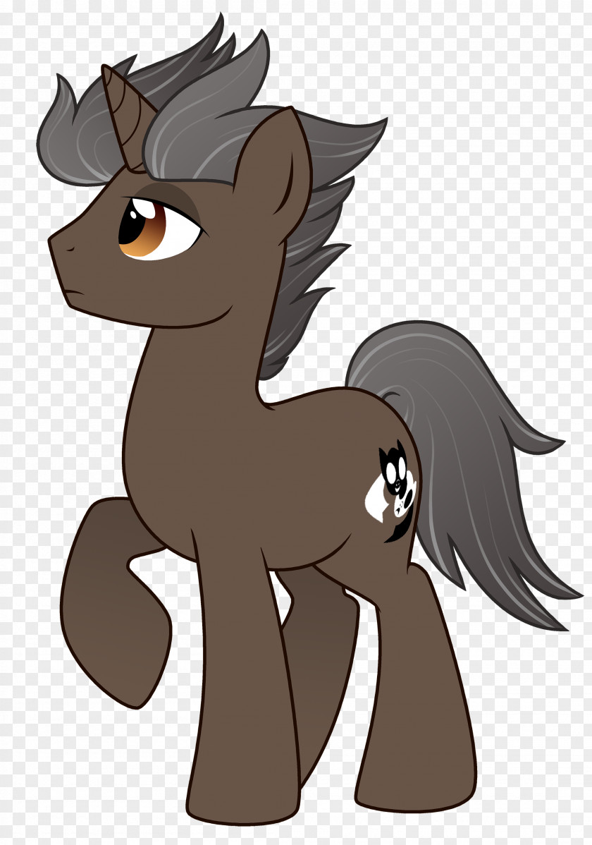 Dark Horse Pony Mane Cat Dog Pack Animal PNG