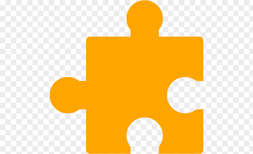 Puzzle Icon Jigsaw Puzzles Orange Clip Art PNG