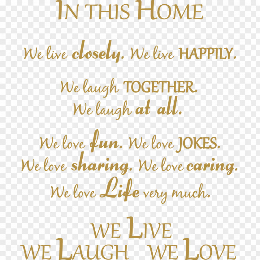 Quotation Gold Metallic Color Love PNG