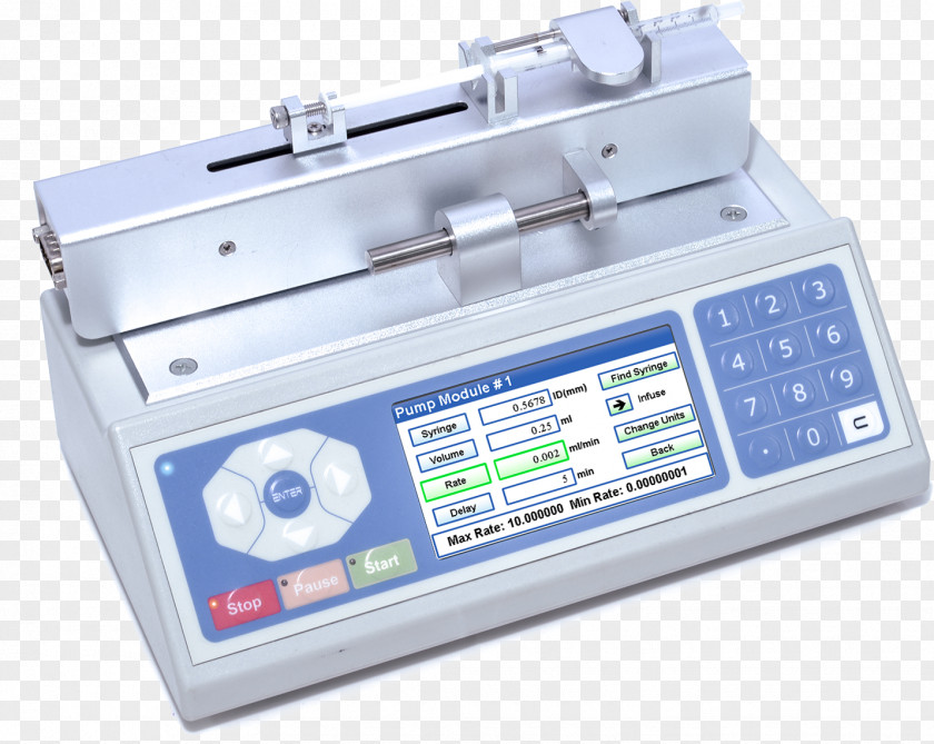Syringe Pump Measuring Scales Medical Equipment Driver PNG