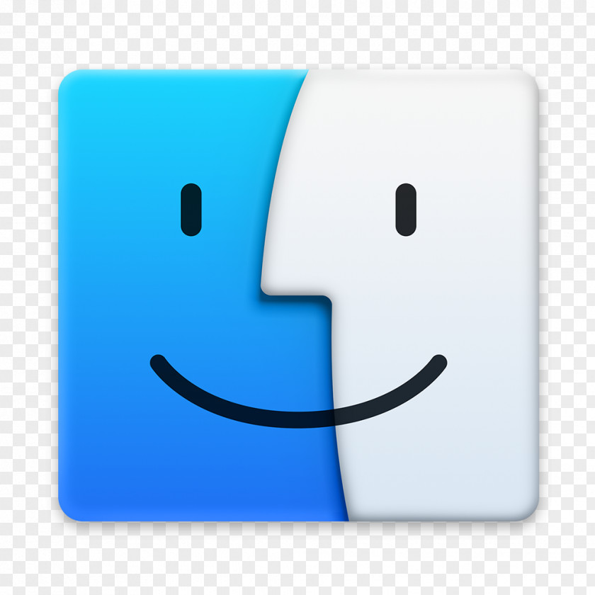 Finder Emoticon Smiley Font PNG