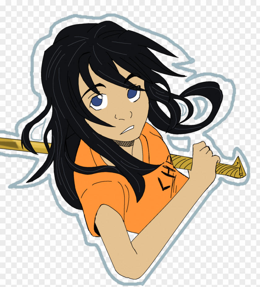 Hyena Brown Ares Black Hair Character PNG