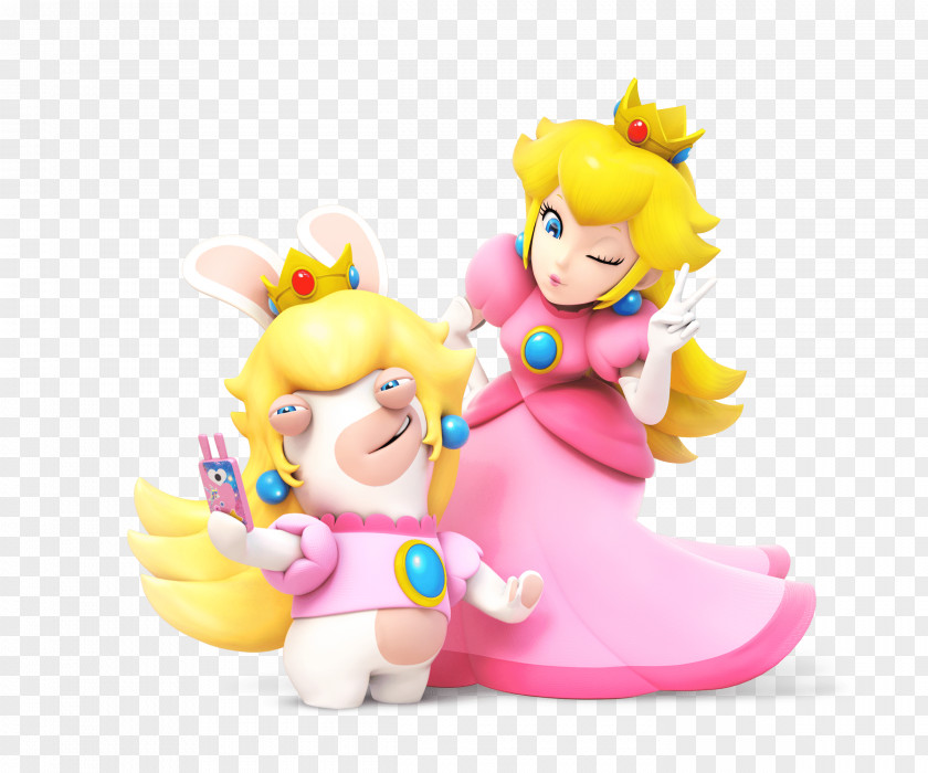 Peach Mario + Rabbids Kingdom Battle Donkey Kong Princess Luigi PNG