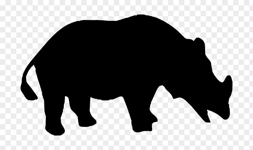 Silhouettes Rhinoceros Silhouette Clip Art PNG