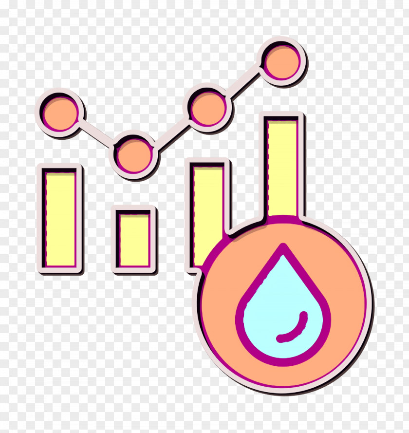 Analytics Icon Business And Finance Water PNG