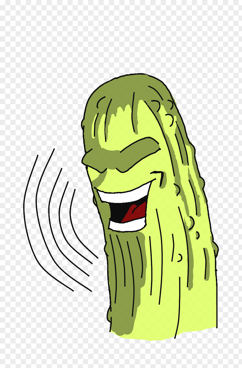 Dill Pickle Pickled Cucumber Mammal Cartoon Clip Art PNG