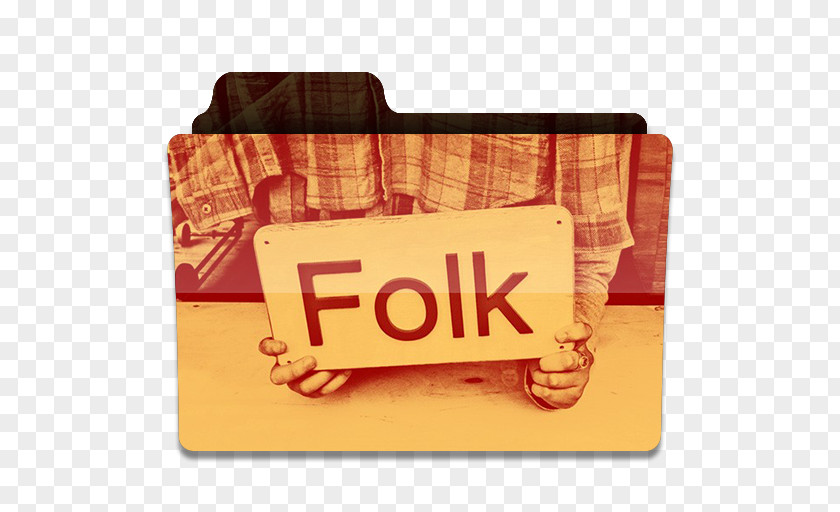 Folk 1 Text Brand Orange Font PNG