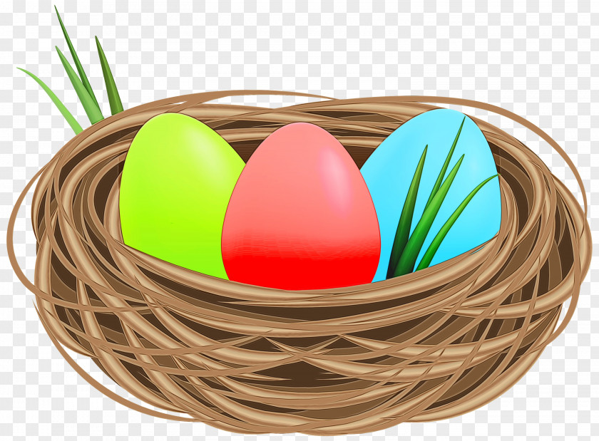 Oval Holiday Easter Egg Background PNG