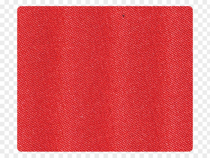 Red Silk Textile Place Mats Rectangle Maroon PNG