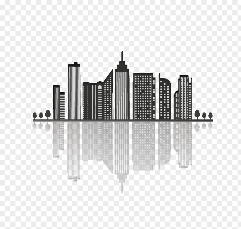 Silhouette Vector Graphics Building Construction PNG