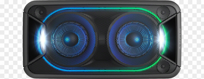 Sony GTK-XB90 Audio Loudspeaker Wireless Speaker Bass PNG