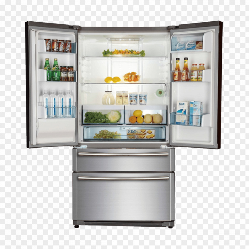 Refrigerator Freezers Haier Auto-defrost Door PNG