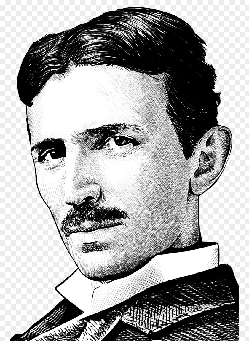 Tesla Nikola Alternating Current Invention Scientist Inventor PNG