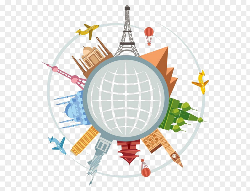 Travel Tour Du Monde World Clip Art PNG