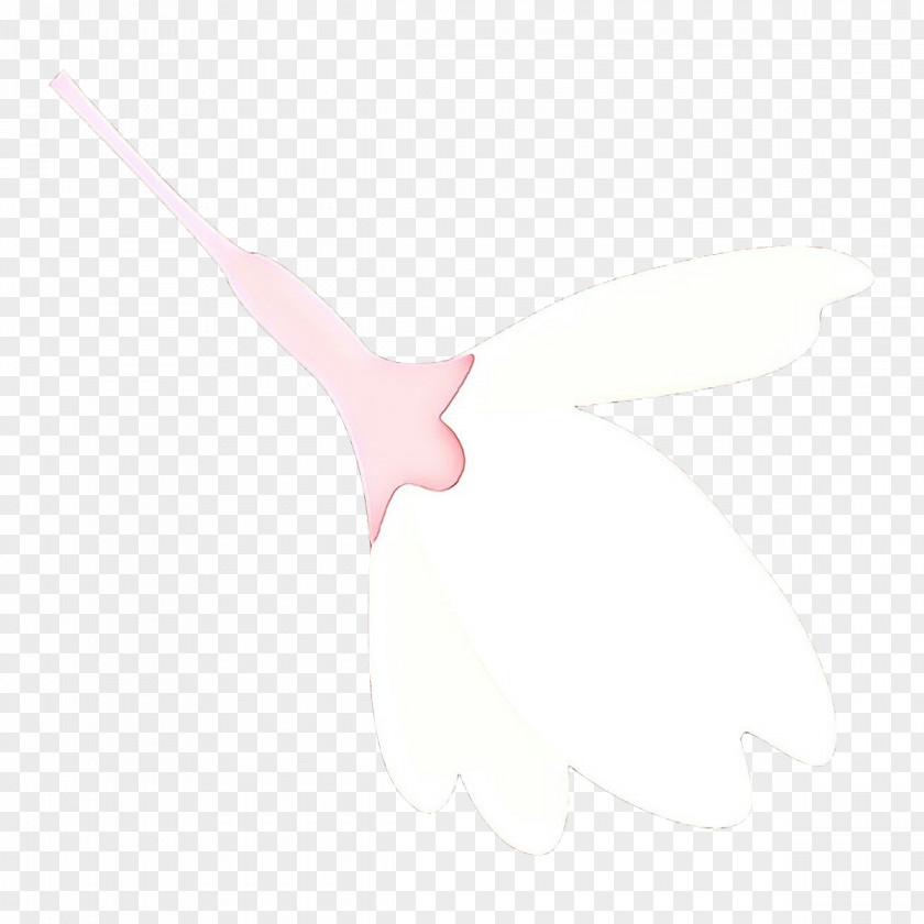 White Pink Wing Logo PNG