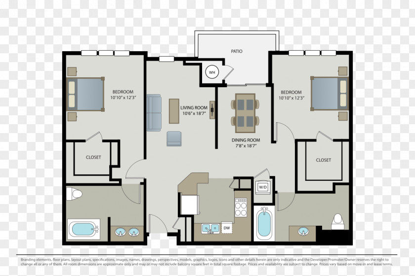 Apartment 5600 Wilshire Apartments Boulevard Floor Plan House PNG