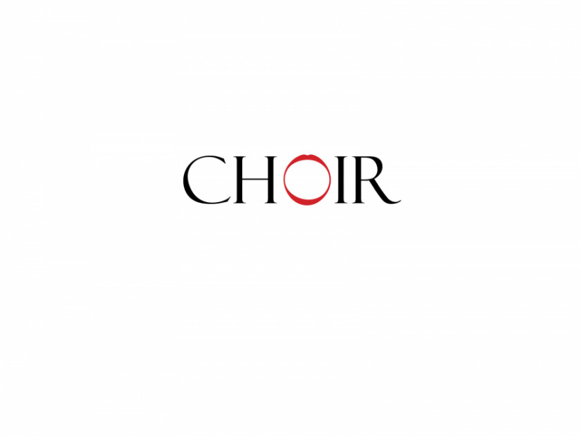 Choir Logo Brand Font PNG