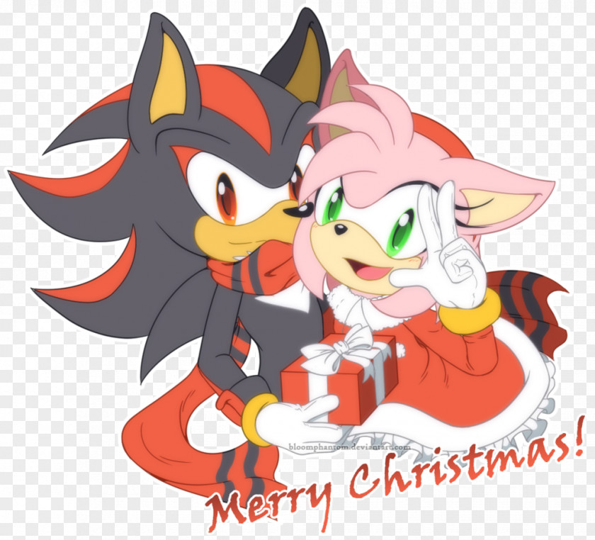 Christmas Amy Rose Sonic The Hedgehog PNG