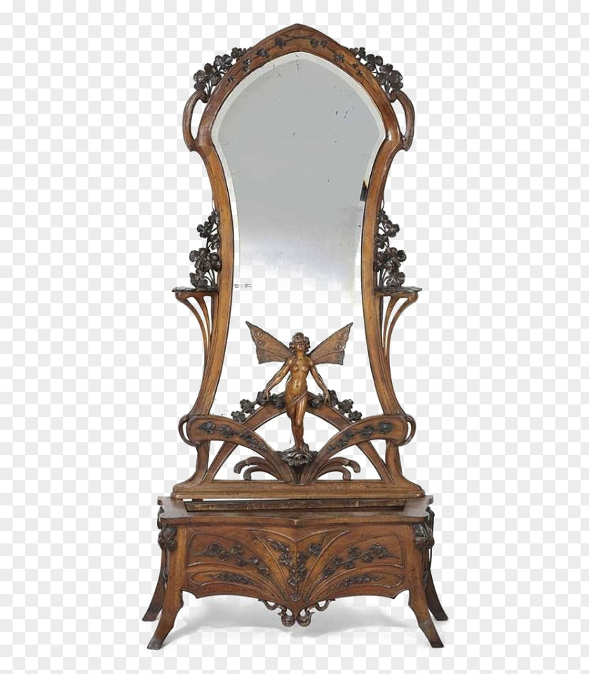European Mirror Museum Of Art Nouveau And Deco Furniture PNG