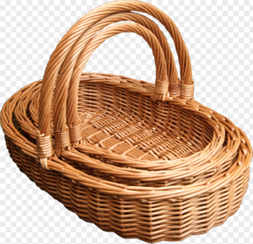 Exquisite Bamboo Baskets Wicker Sussex Trug Basket Weaving Garden PNG