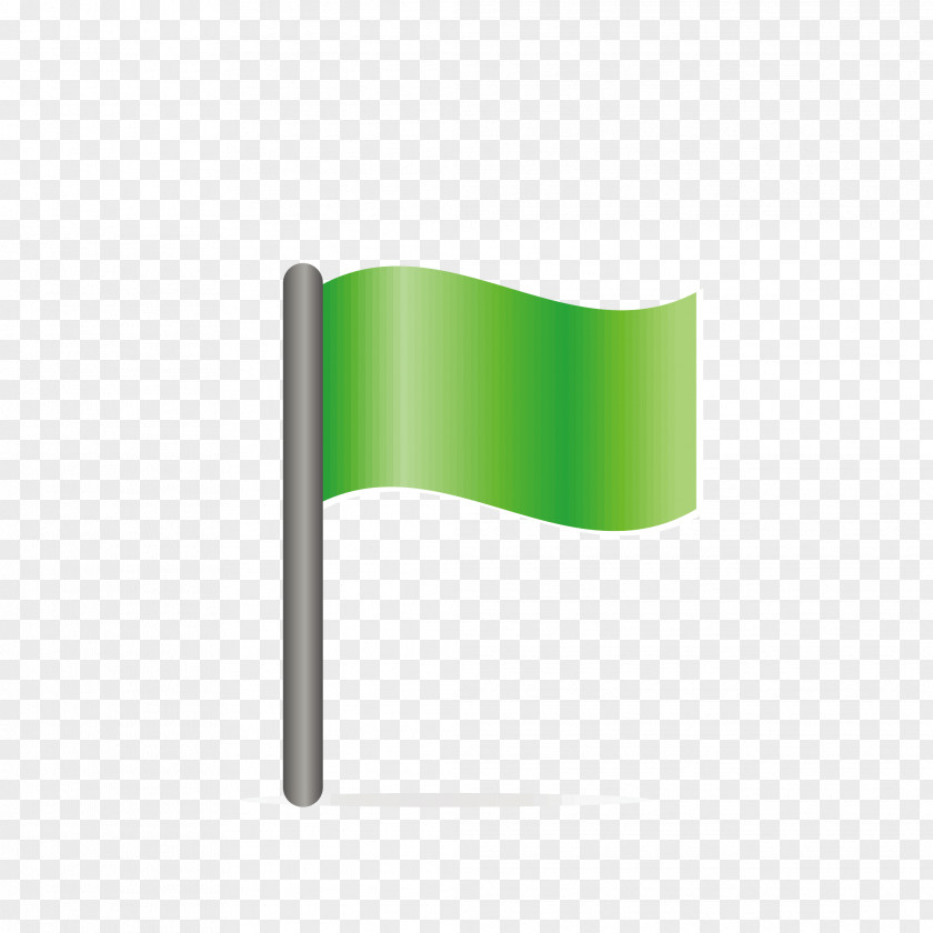 Green Design Flag Image PNG