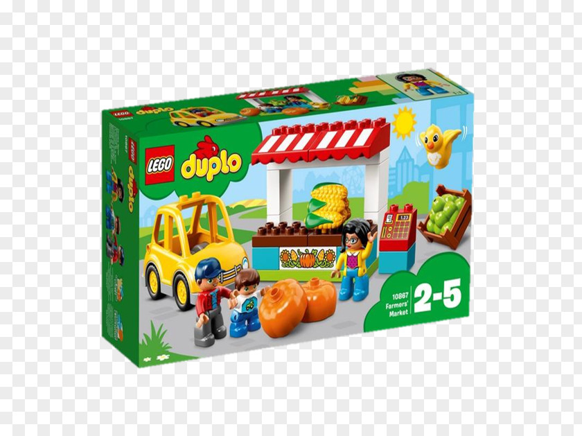 Lego Tractor Toys A Trip To The Farmers' Market LEGO 6176 DUPLO Basic Bricks Deluxe Toy PNG