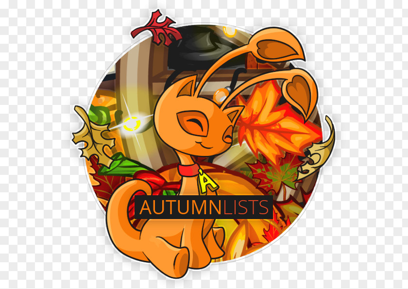Striped Infinity Scarf Falling Autumn Leaves Illustration Cartoon Font PNG