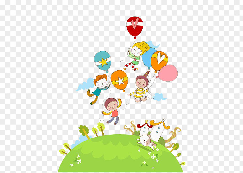 The Child Holds Balloon Photography Clip Art PNG