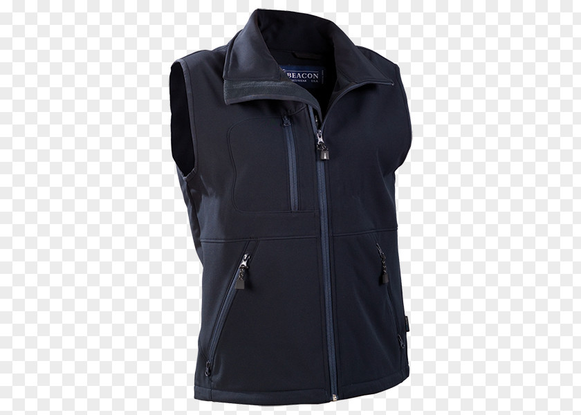 Zipper Waistcoat Gilets Softshell Clothing PNG