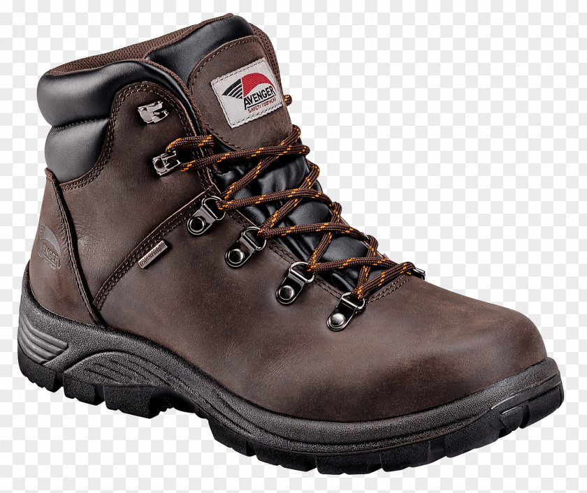 Boot Steel-toe Shoe Leather Hiking PNG