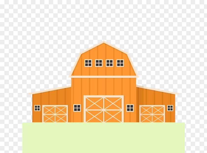 Color Warehouse Vector Building Villa PNG