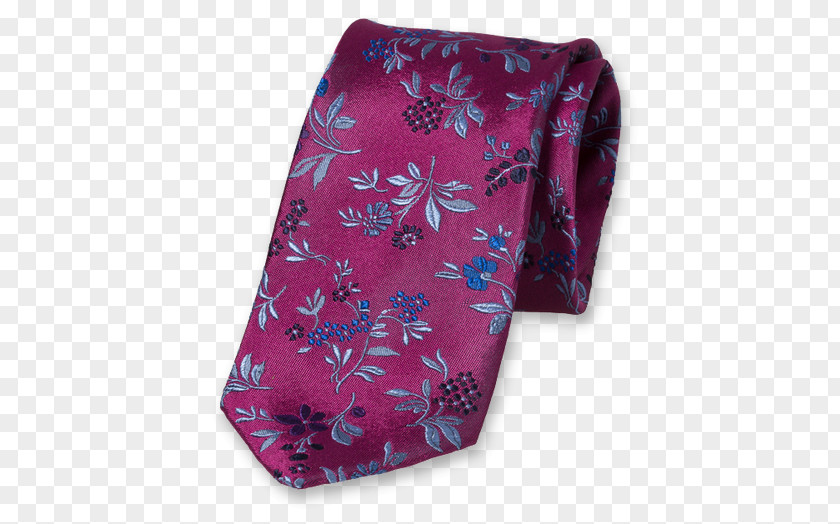 Purple Tie Silk Necktie Fuchsia Violet Pink PNG