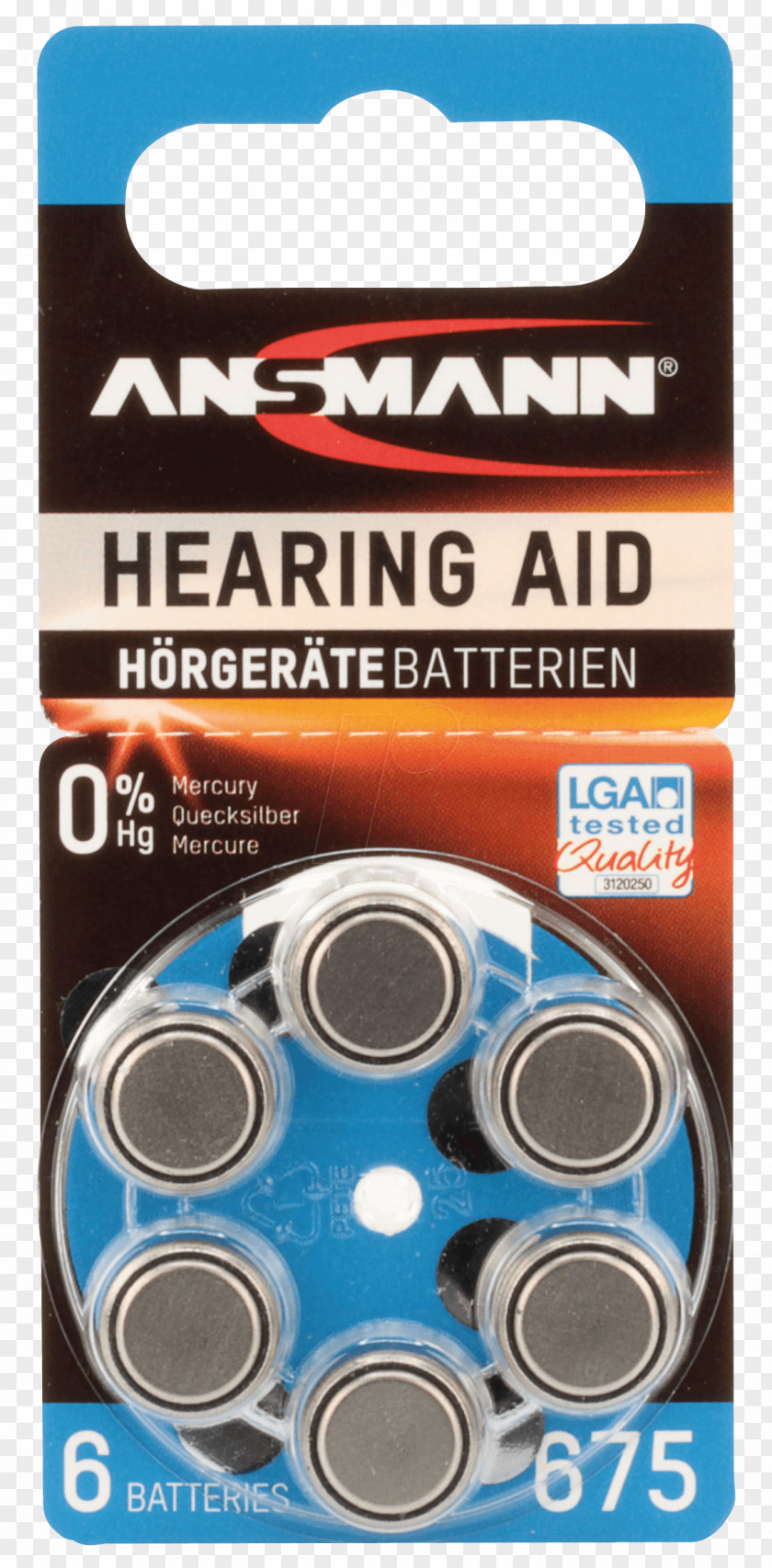 Zinc–air Battery Electric Hearing Aid Button Cell PNG