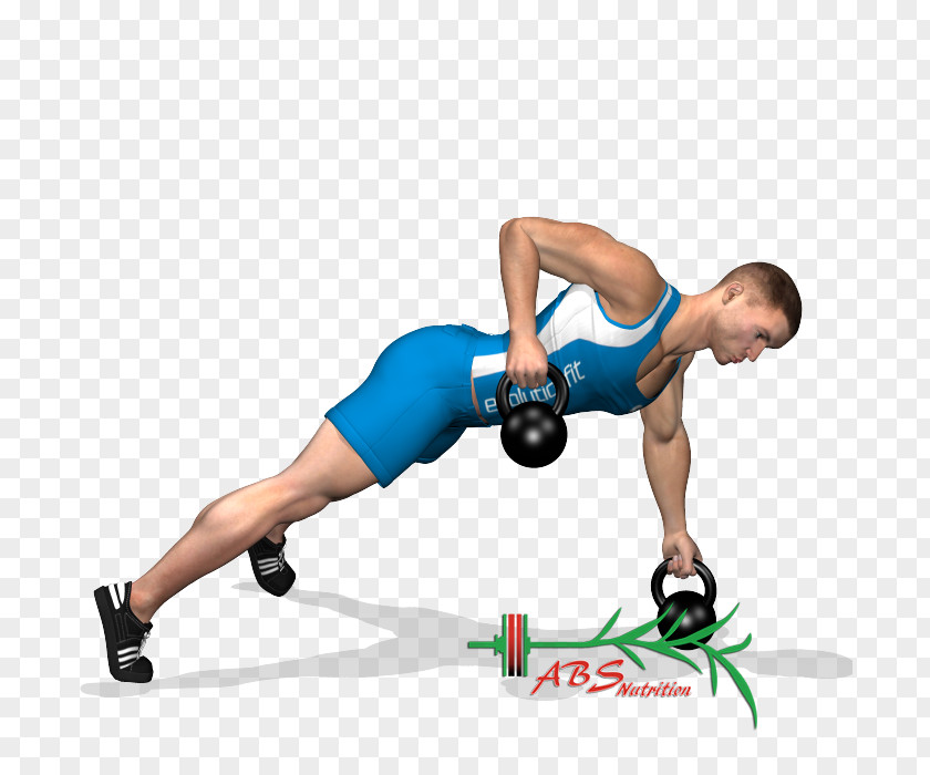 Dumbbell Kettlebell Physical Fitness Latissimus Dorsi Muscle Exercise PNG